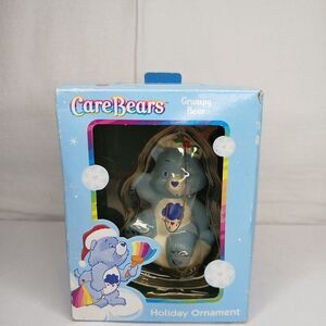 American Greetings Care Bears 2004 Grumpy Bear Christmas Ornament In Box